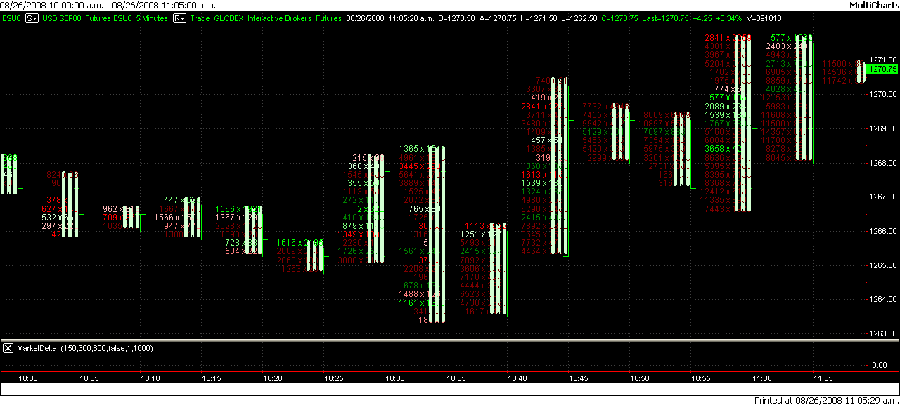 Tradestation Footprint Chart